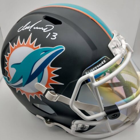 dan marino signed football helmet, autographed dan marino helmet, bs collectibles