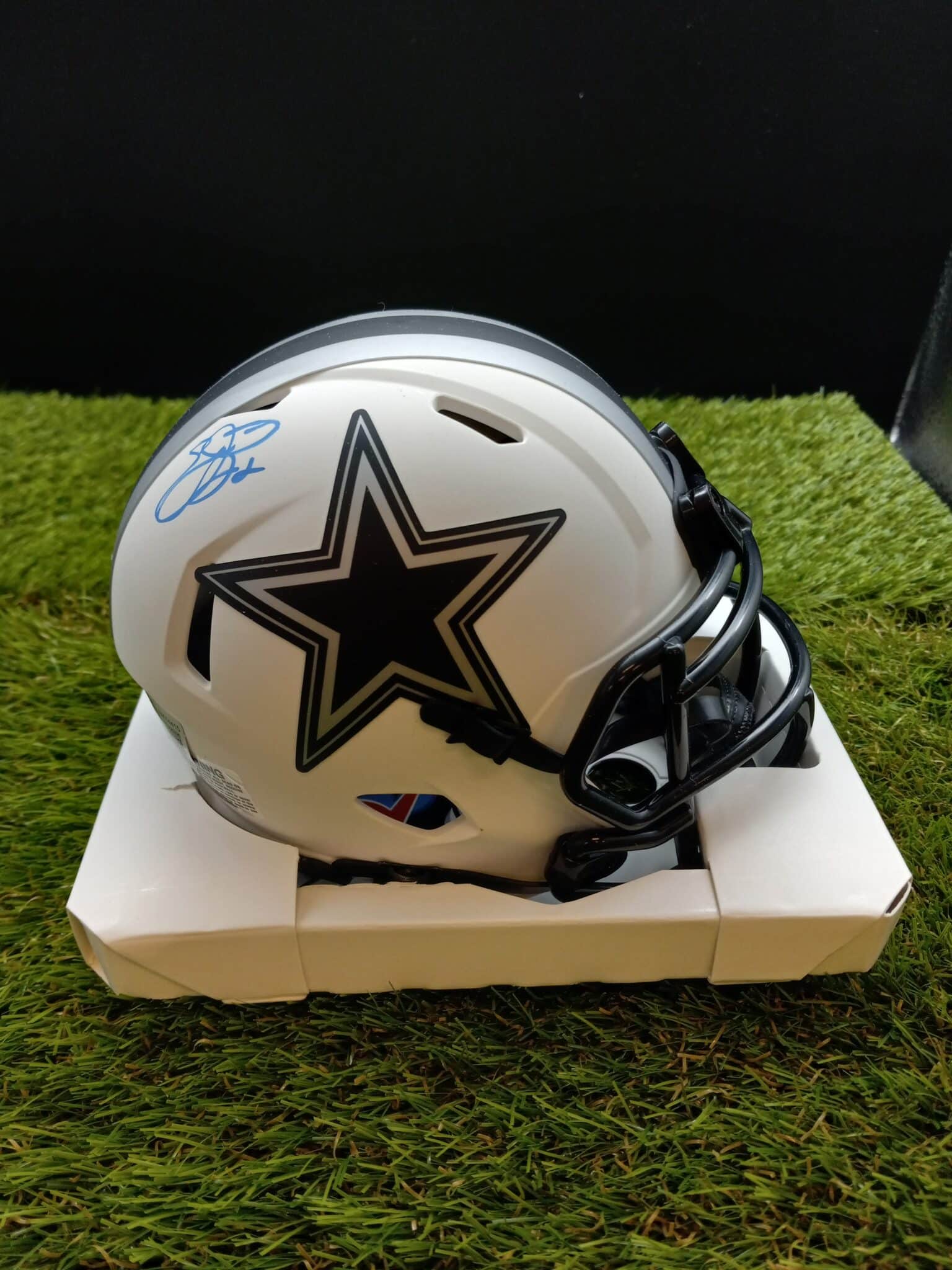 Emmitt Smith Signed Cowboys Mini Speed Lunar Eclipse Helmet WA186282 –  Sports Integrity