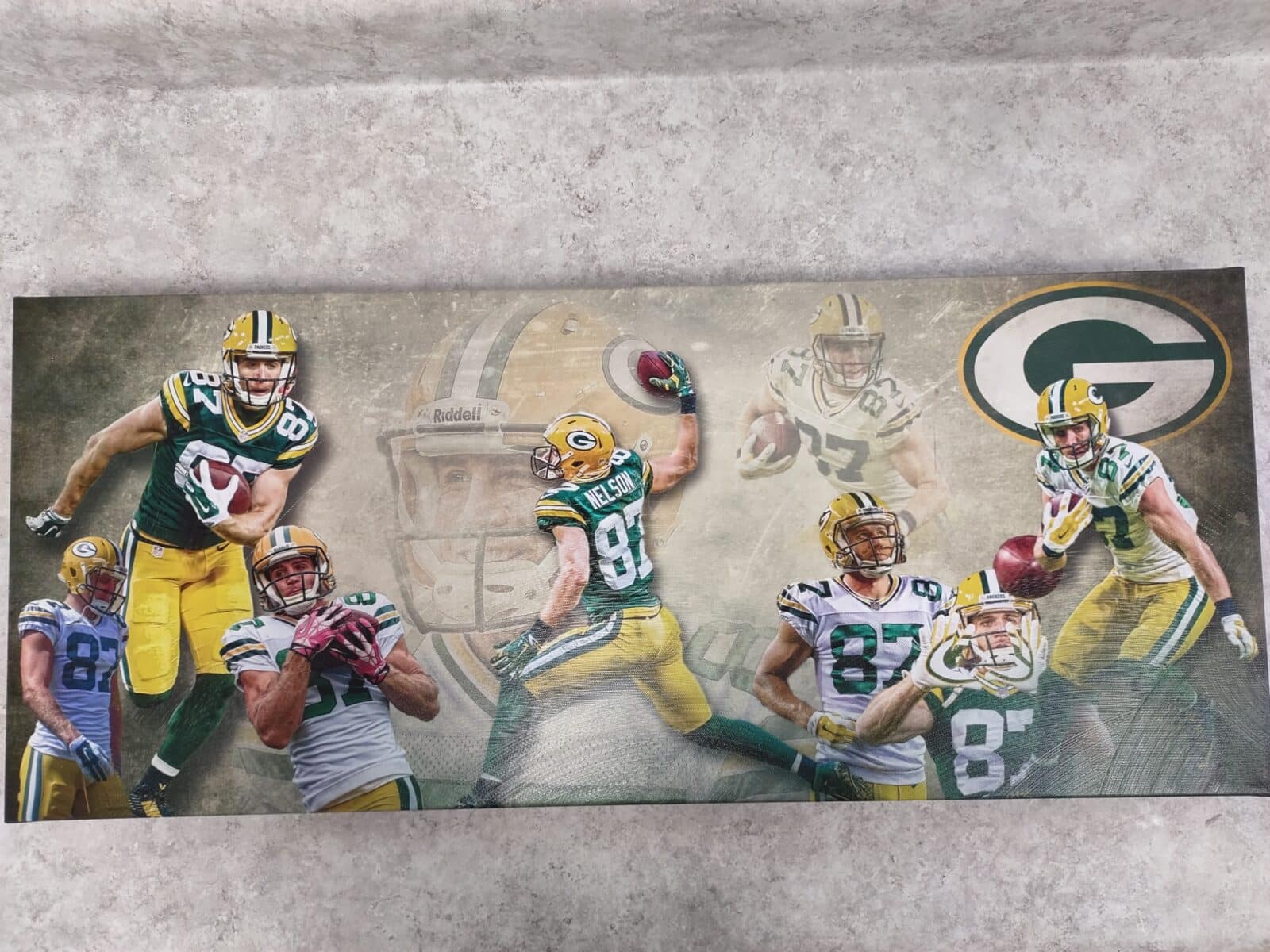 Jordy Nelson Canvas » BS Collectibles