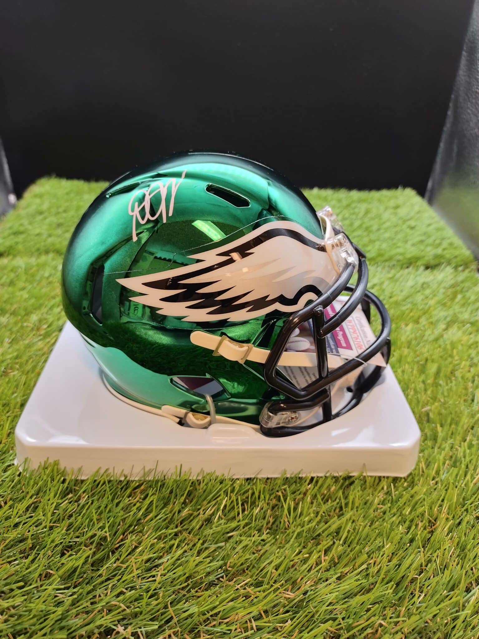 DeSean Jackson Autographed Eagles Mini Helmet