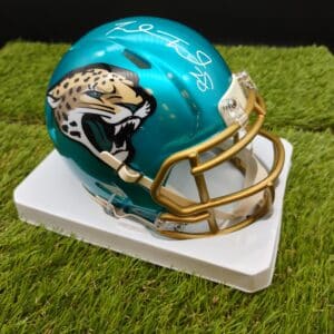 Jaylen Waddle Signed Miami Dolphins NFL Flash Mini Helmet