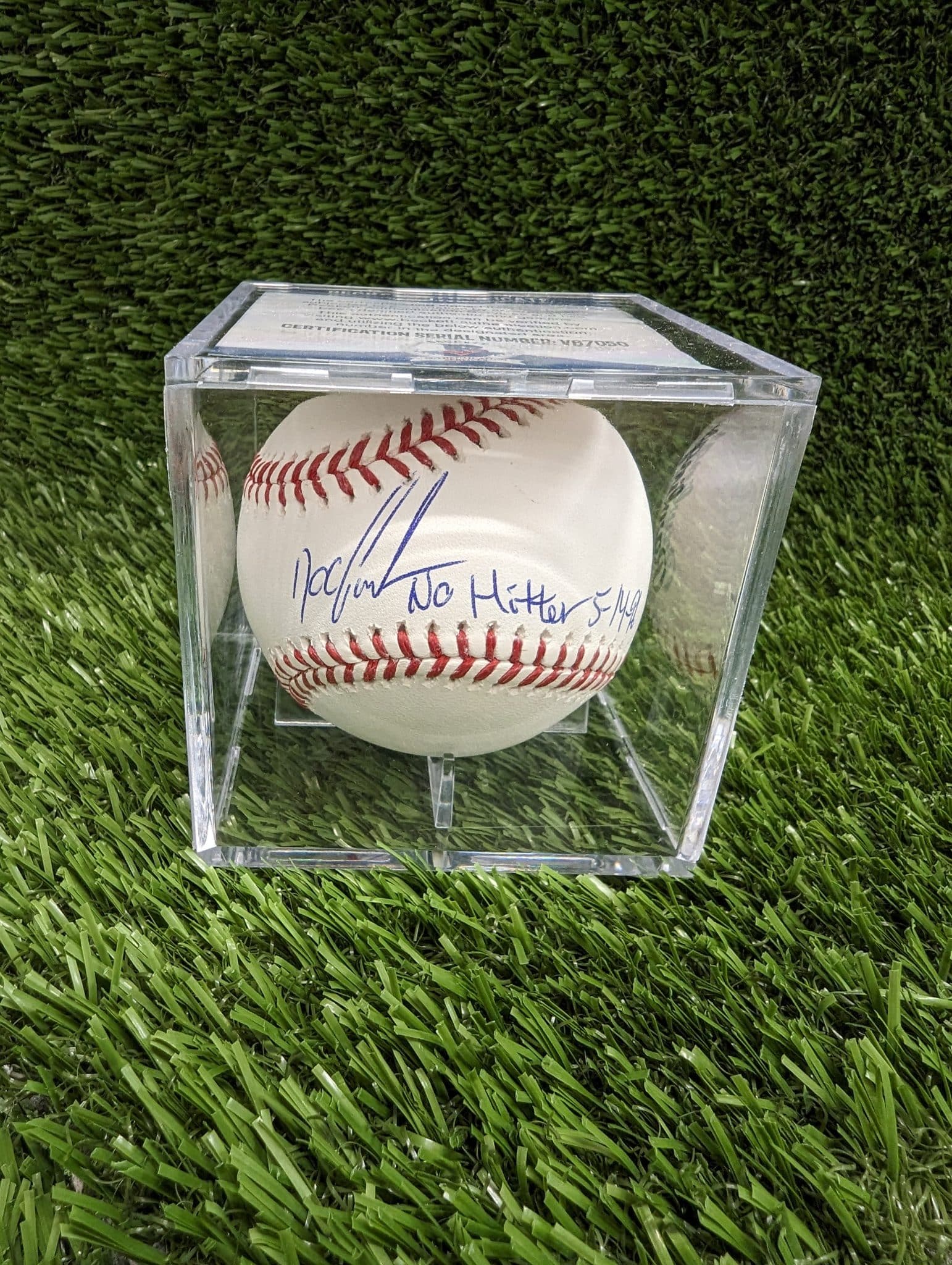 DWIGHTDOC GOODEN Signed Baseball at 's Sports Collectibles Store