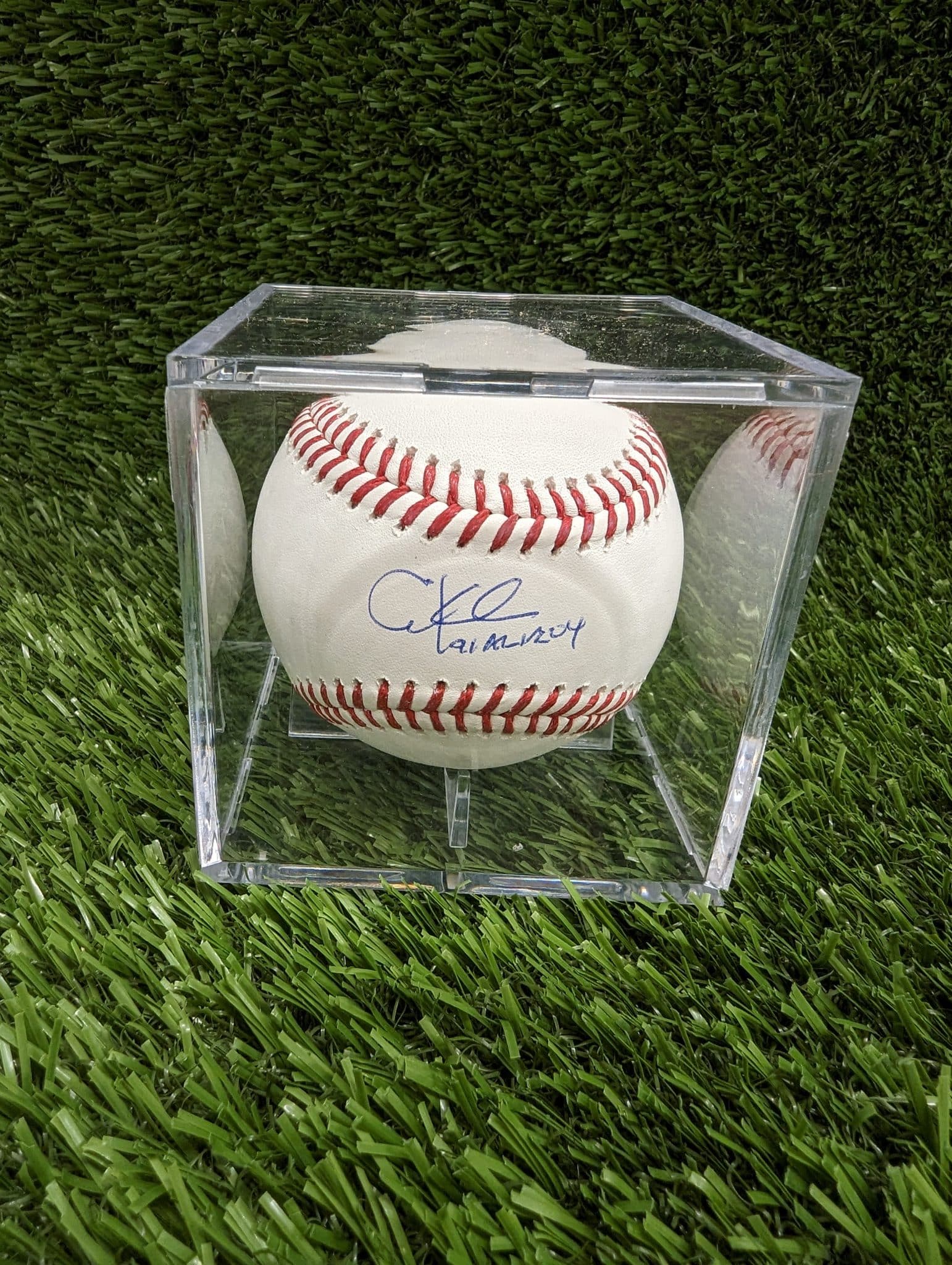 Chuck Knoblauch signed MLB baseball