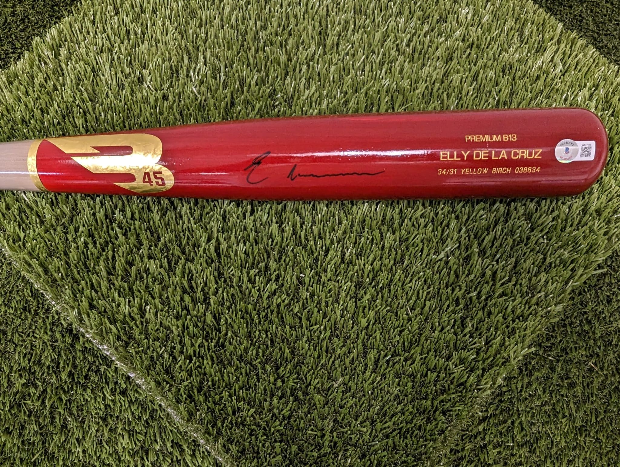 Elly De La Cruz Signed Baseball Bat » BS Collectibles