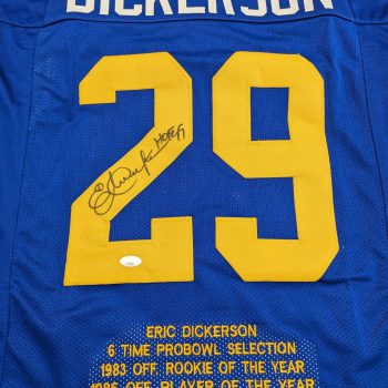Eric Dickerson Rams Jersey UH