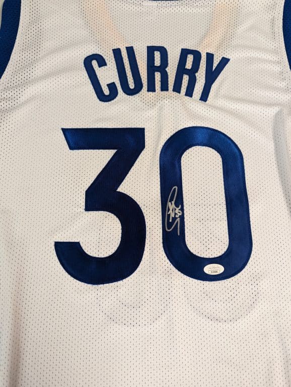 Stephen Curry Signed Jersey » BS Collectibles