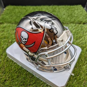 Rob Gronkowski Chrome Mini Helmet UH