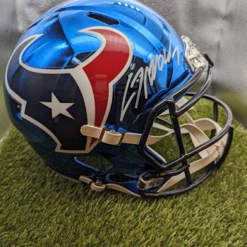 CJ Stroud Chrome Full Size Helmet UH CJ Stroud Chrome Full Size Helmet UH