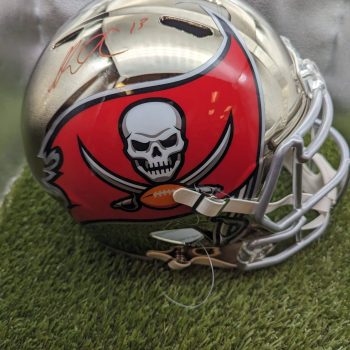 Mike Evans Chrome Full Size Helmet UH Mike Evans Chrome Full Size Helmet UH