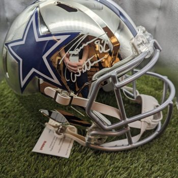 Jason Witten Chrome Full Size Helmet UH Jason Witten Chrome Full Size Helmet UH