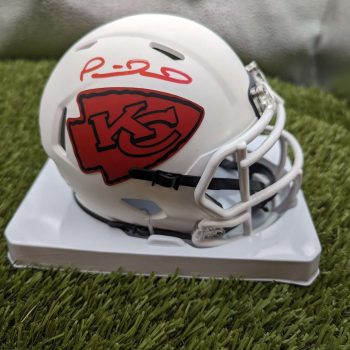 Patrick Mahomes Lunar Mini Helmet UH Patrick Mahomes Lunar Mini Helmet UH