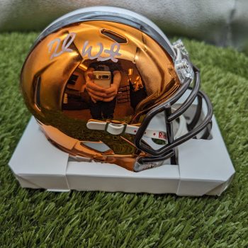 Deshaun Watson Chrome Mini Helmet UH Deshaun Watson Chrome Mini Helmet UH