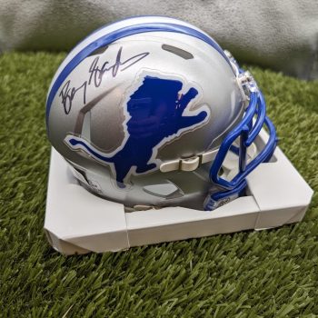 Barry Sanders Throwback Mini Helmet UH Barry Sanders Throwback Mini Helmet UH