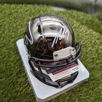 Mike Vick Chrome Mini Helmet UH Mike Vick Chrome Mini Helmet UH