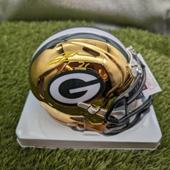 Charles Woodson Chrome Mini Helmet UH Charles Woodson Chrome Mini Helmet UH