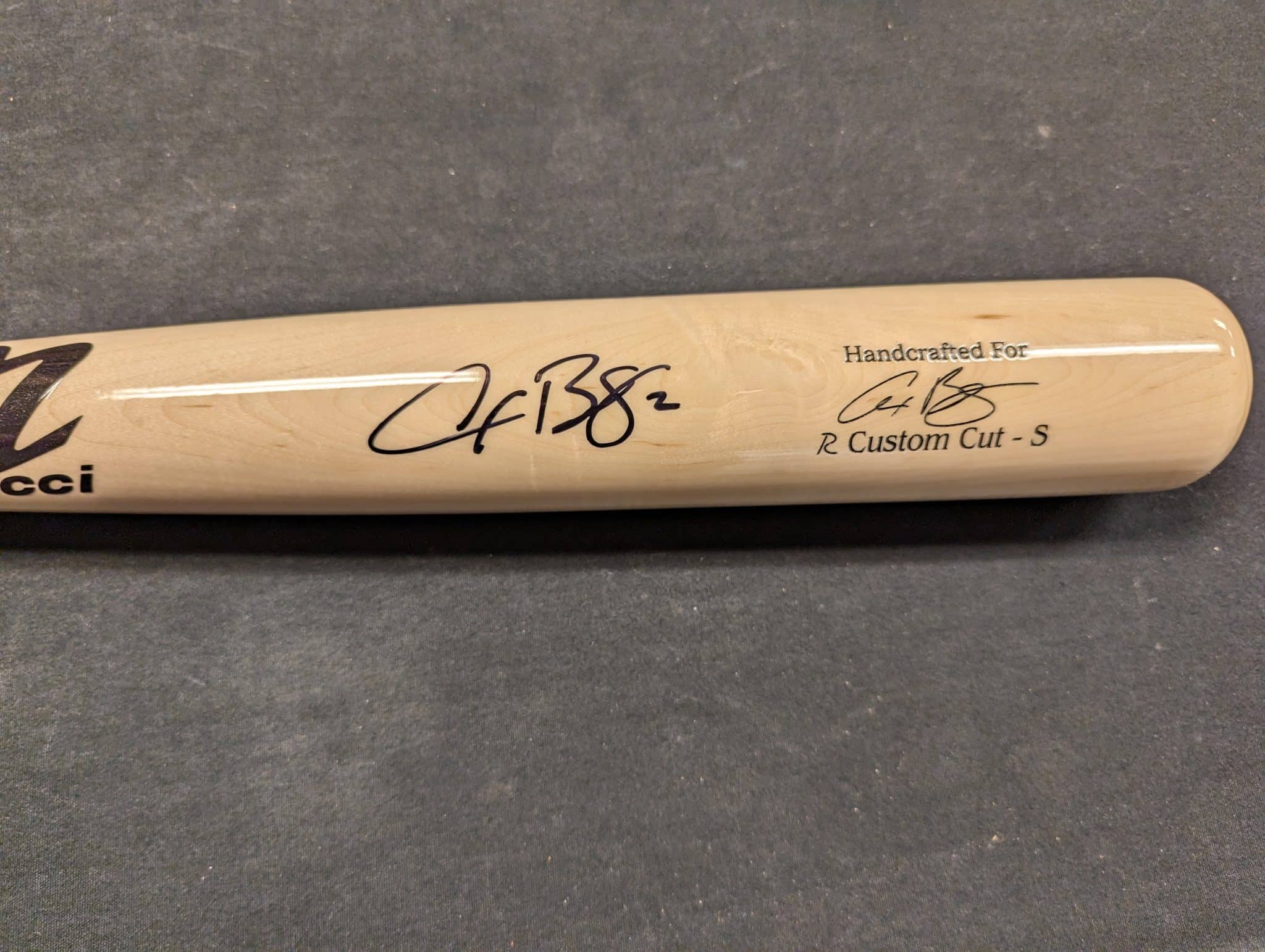 Alex Bregman Signed Baseball Bat » BS Collectibles