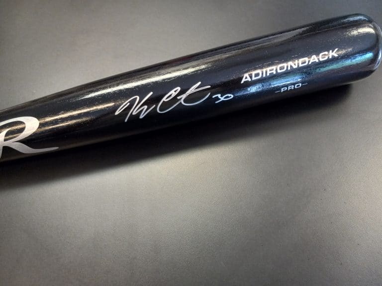 Kerry Carpenter Signed Baseball Bat