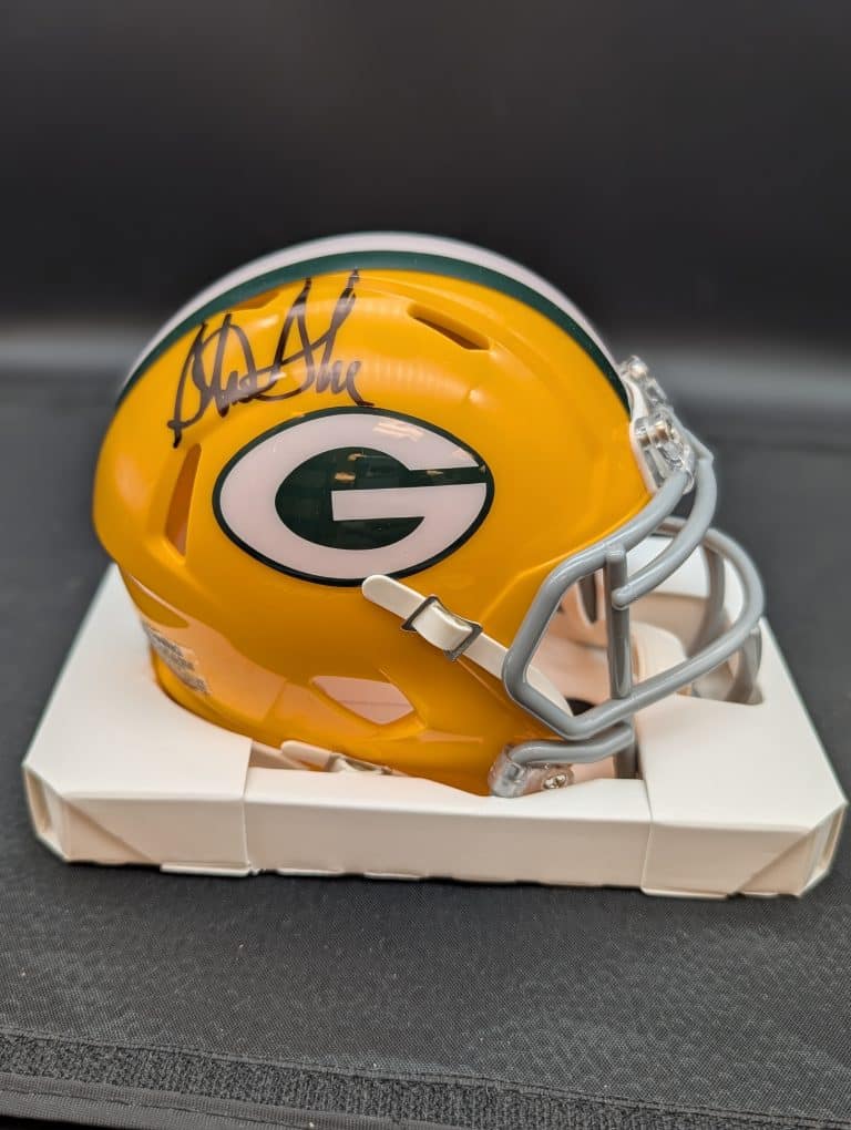 Sterling Sharpe Mini Helmet