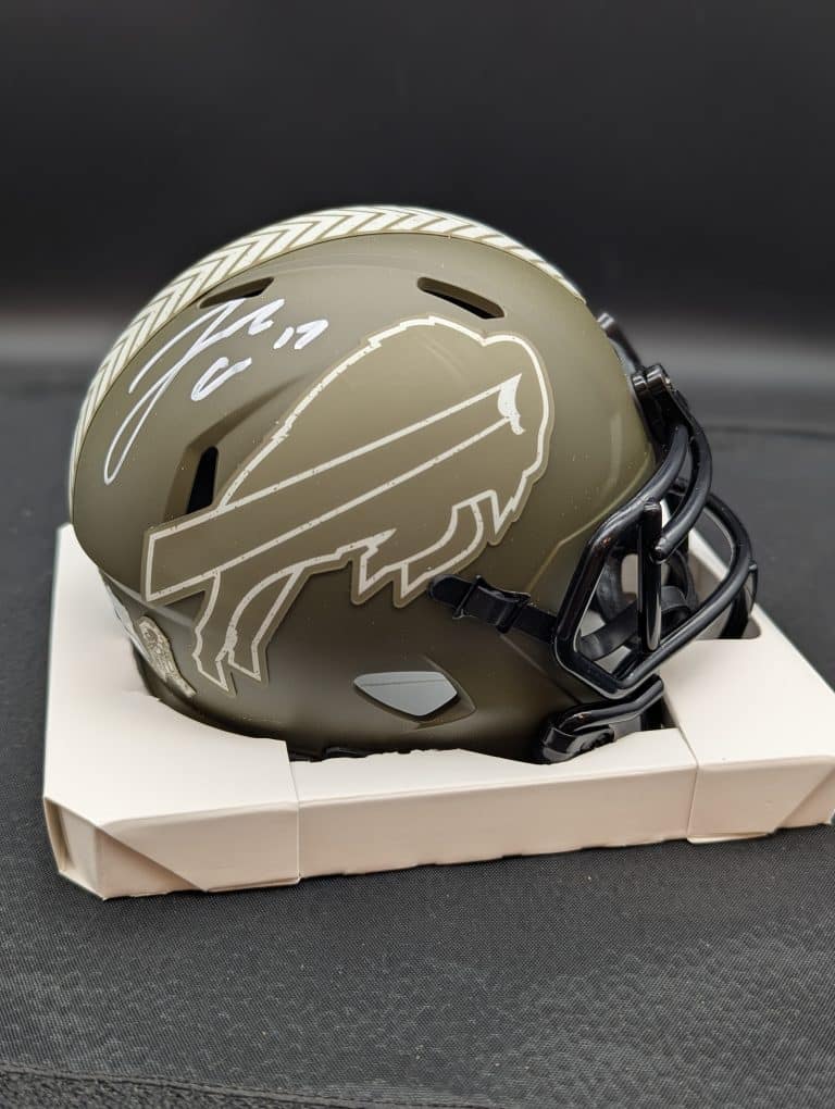 Josh Allen STS Mini Helmet