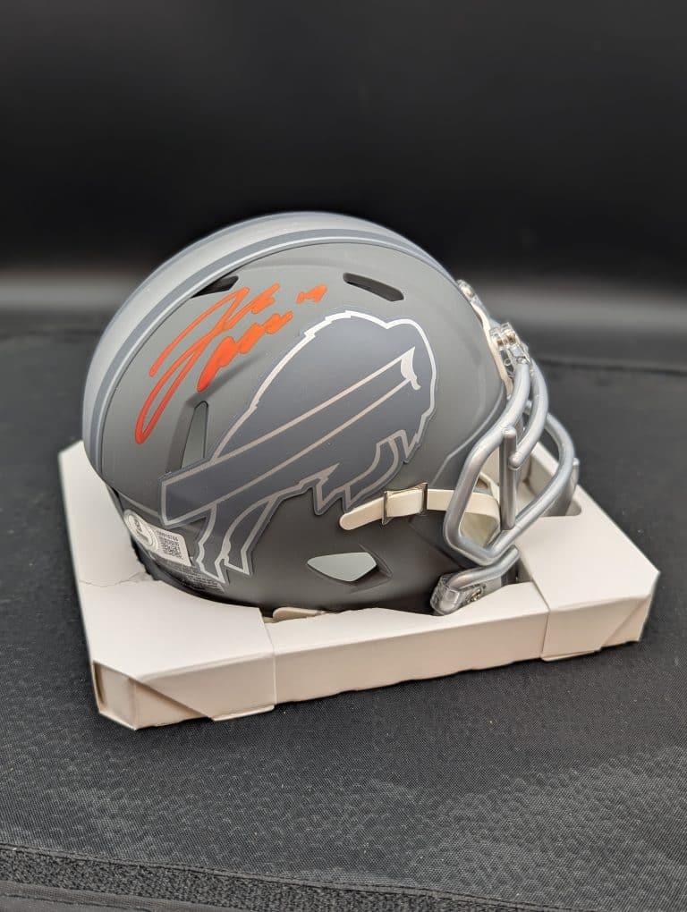 Josh Allen Slate Mini Helmet