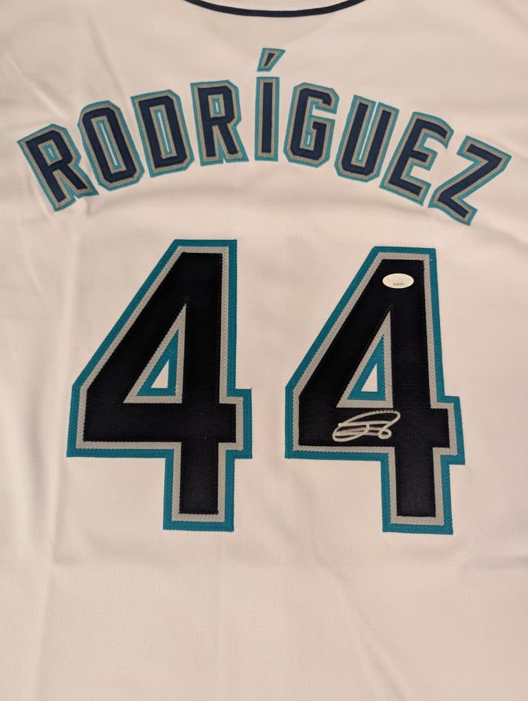 Julio Rodriguez Custom Signed Jersey