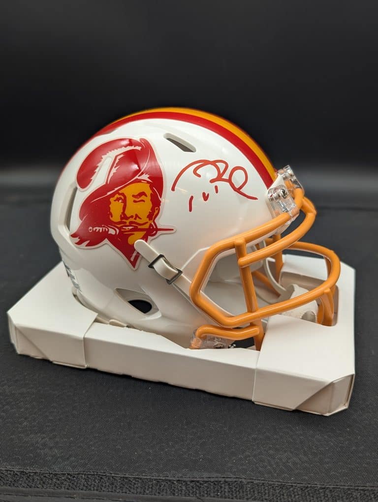 Tom Brady Throwback Mini Helmet