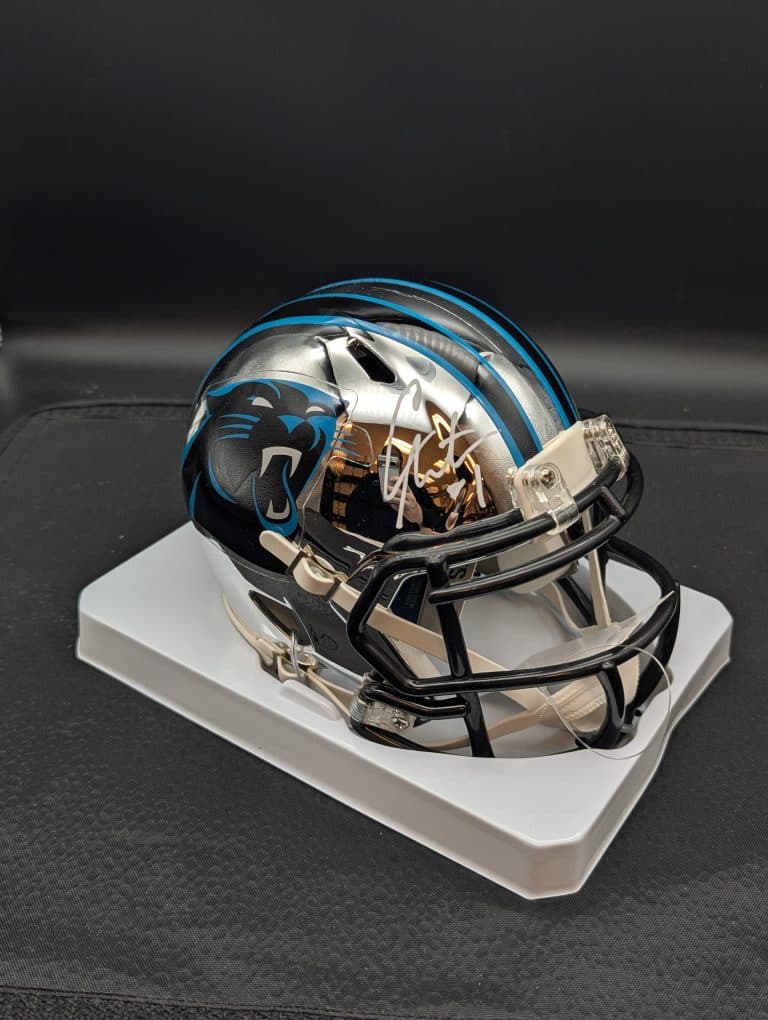 Cam Newton Chrome Mini Helmet