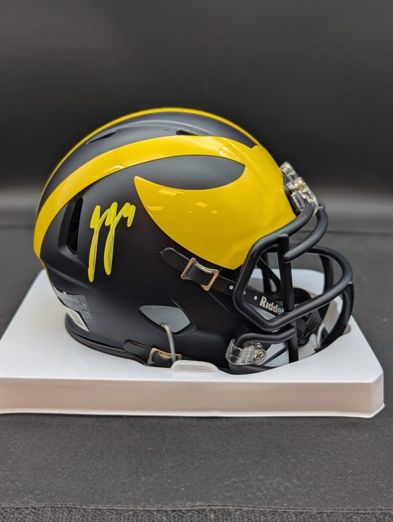 JJ McCarthy Mini Helmet