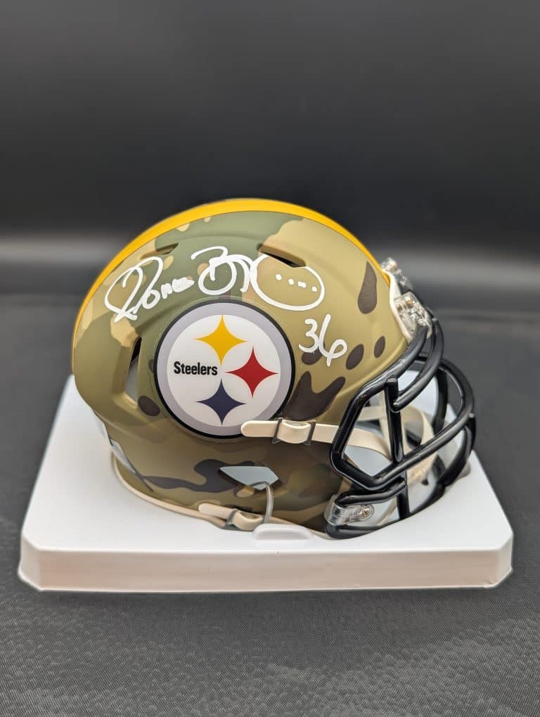Jerome Bettis Camo Mini Helmet