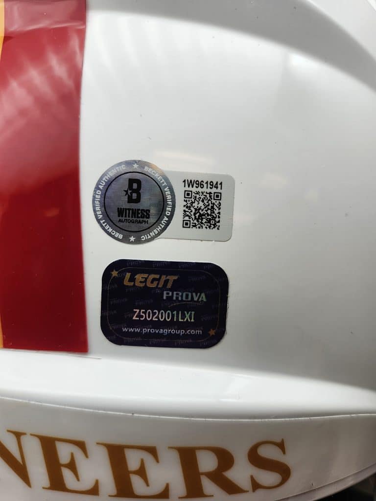 Rachaad White Speed Replica Helmet - Image 2