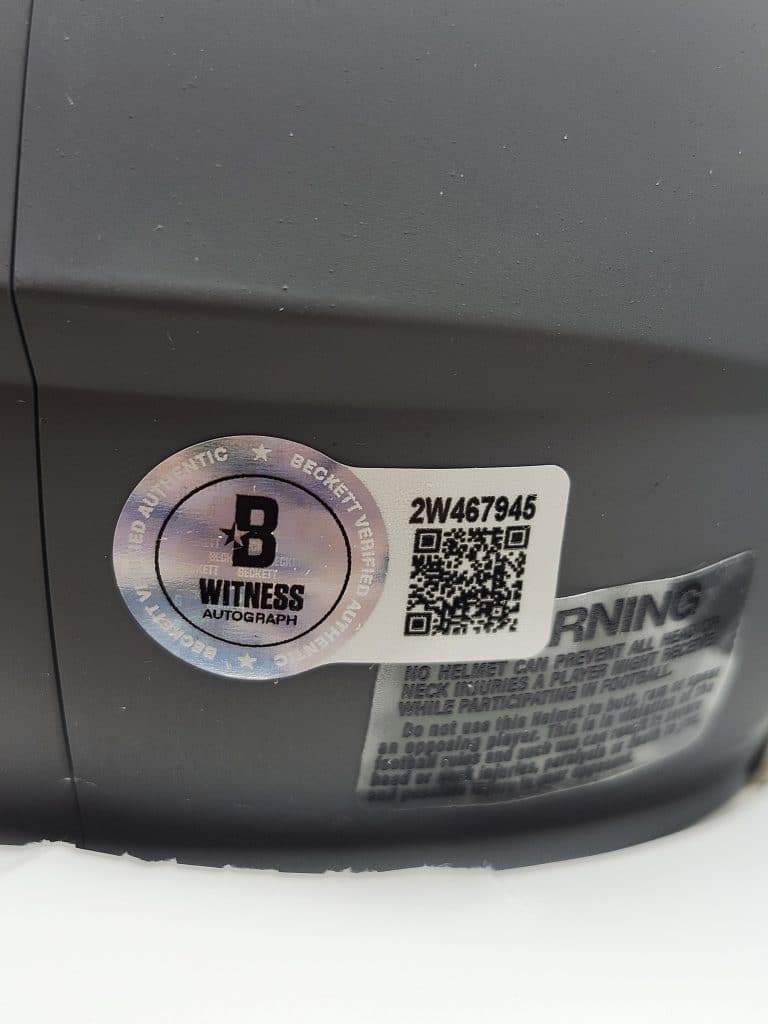 DJ Moore Slate Mini Helmet - Image 2