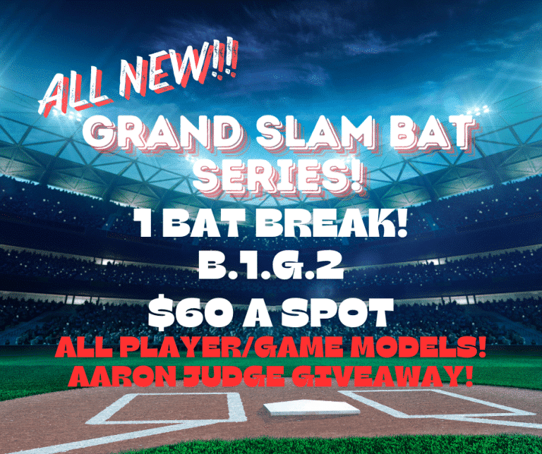 (THURS NIGHT) BS Collectibles 1 Baseball BAT-A-THON - B1G2 Pick a Team, Get Two Random #001