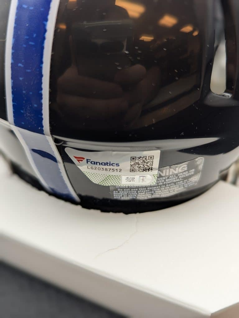 Anthony Richardson Mini Helmet - Image 2