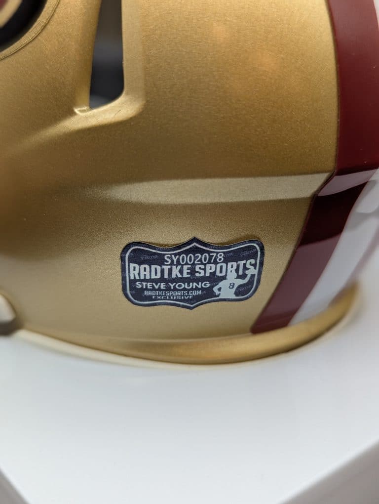Steve Young Mini Helmet - Image 2