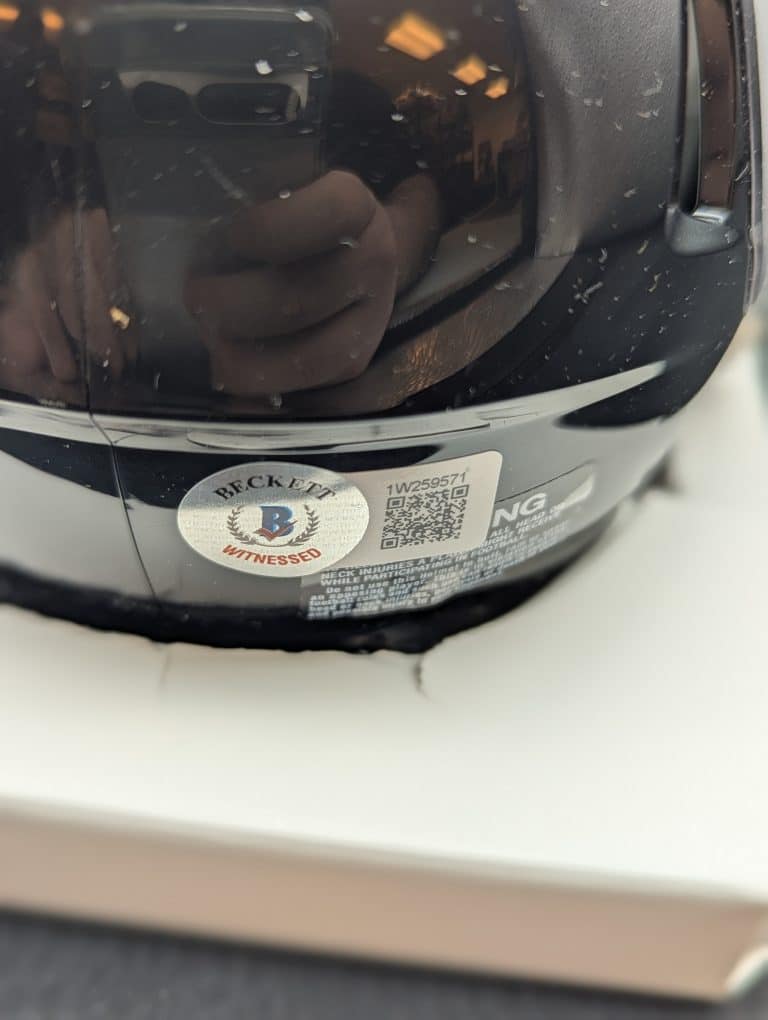 Mike Vick Mini Helmet - Image 2