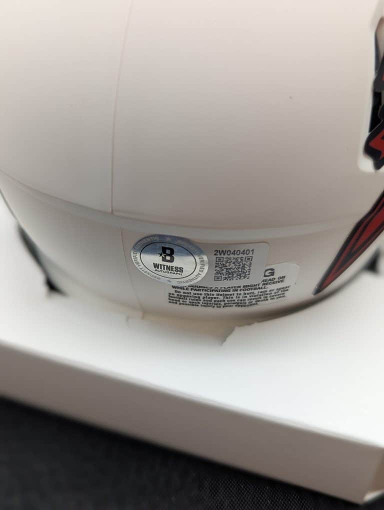 Baker Mayfield Lunar Mini Helmet - Image 2