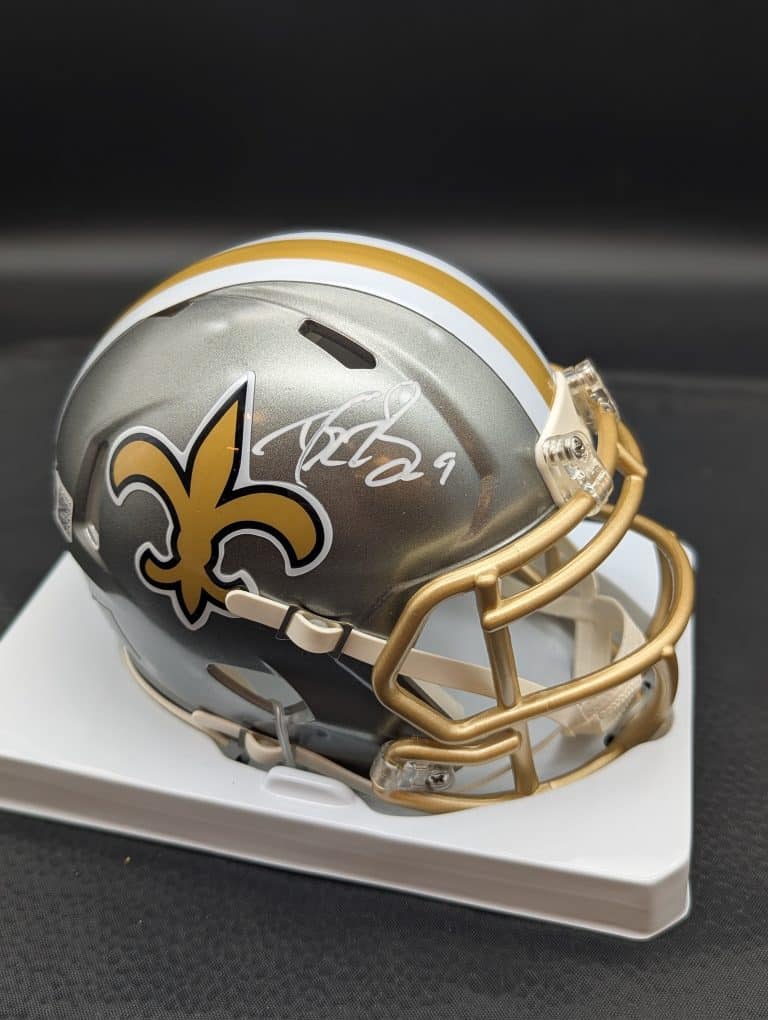 Drew Brees Flash Mini Helmet