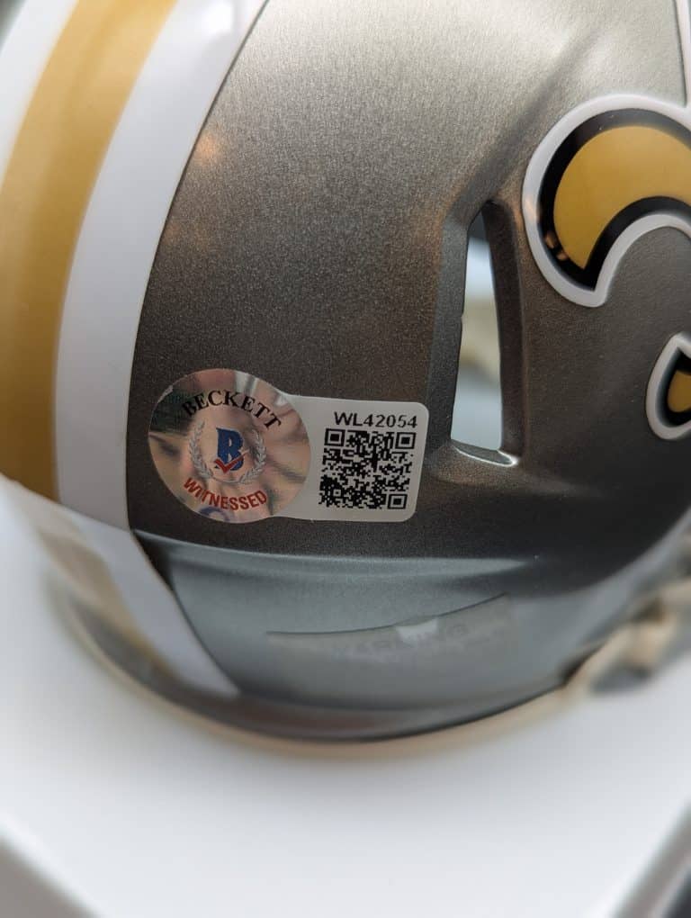 Drew Brees Flash Mini Helmet - Image 2