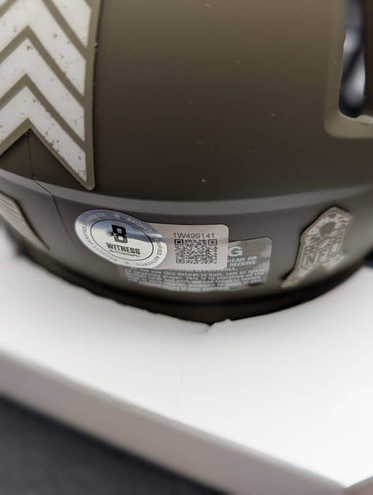 Ryan Kerrigan STS Mini Helmet - Image 2