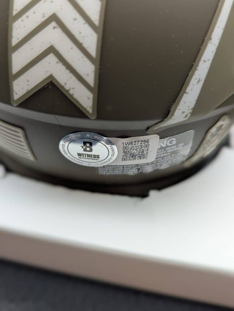 Julius Peppers STS Mini Helmet - Image 2
