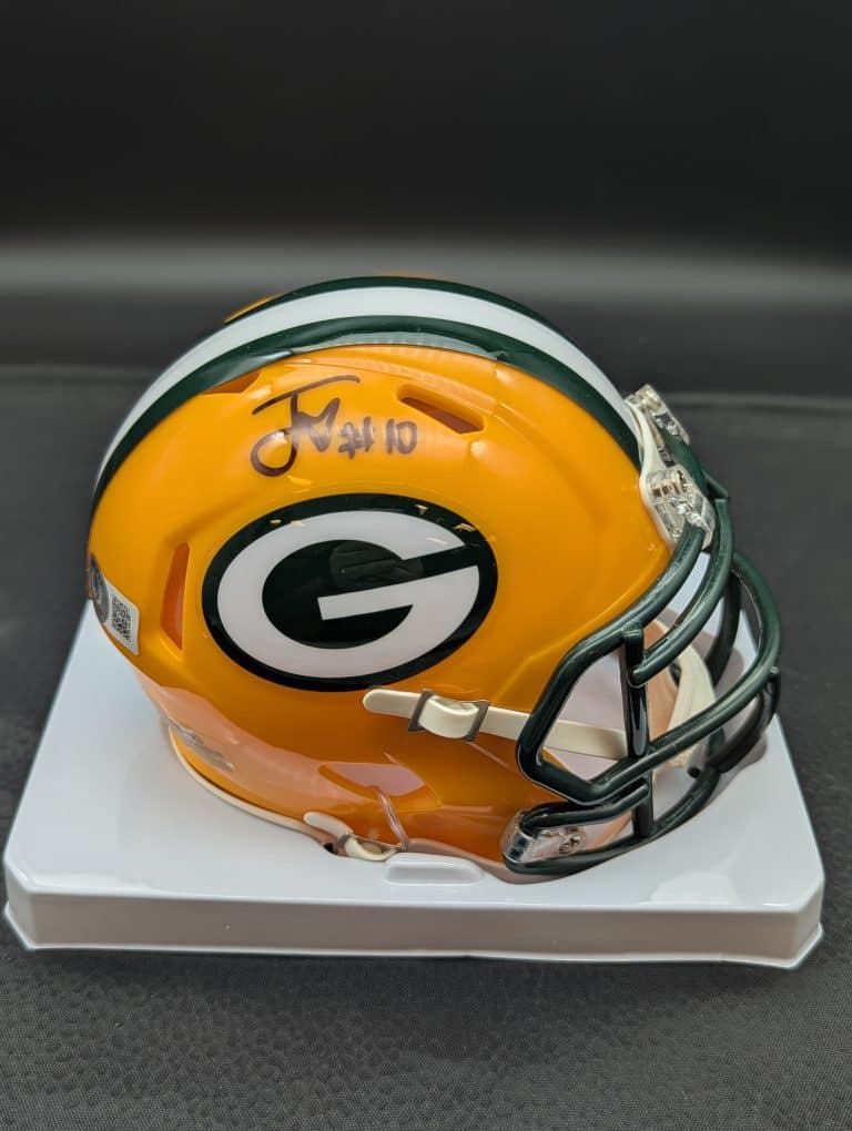Jordan Love Mini Helmet
