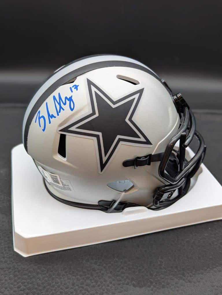 Brandon Aubrey Rave Mini Helmet
