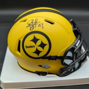 Troy Polamalu Rave Mini Helmet