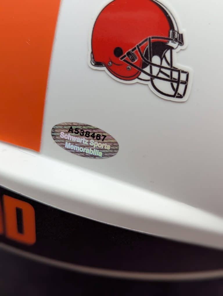 Joe Thomas Lunar Replica Helmet - Image 2