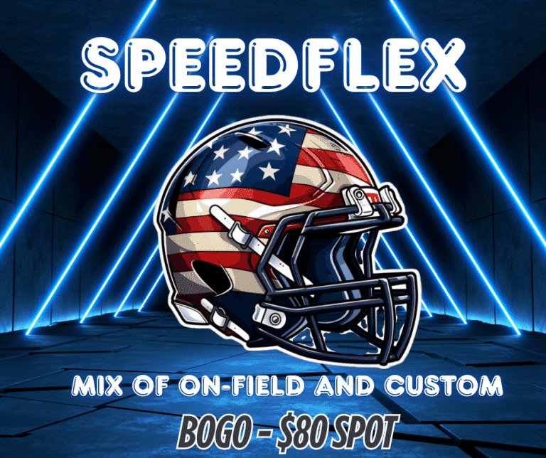 (THURS NIGHT) BS Collectibles 1 Speed Flex Helmet - BOGO Pick a Team, Get 1 at Random #023
