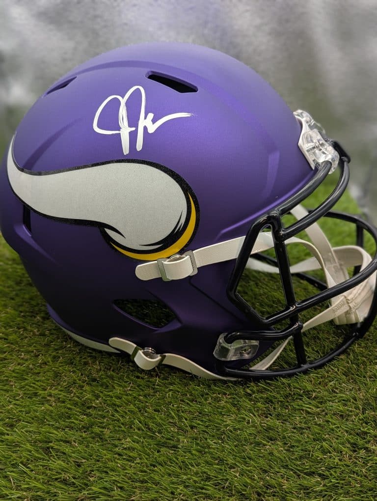 Justin Jefferson Full Size Helmet