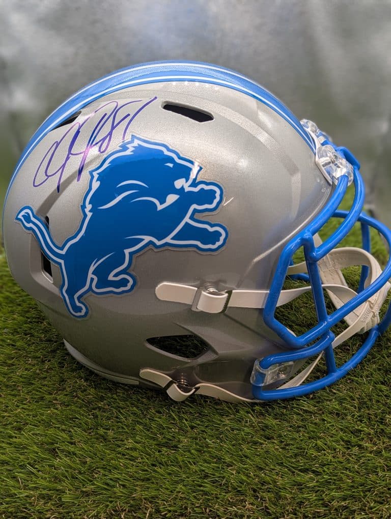 Calvin Johnson Full Size Replica Helmet
