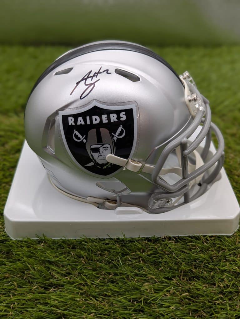 Ashton Jeanty Mini Helmet