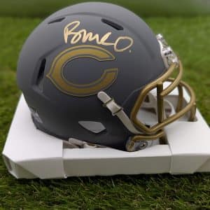 Rome Odunze Slate Mini Helmet