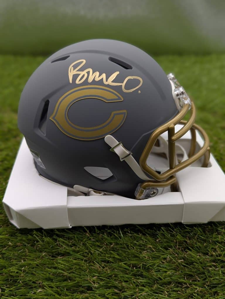 Rome Odunze Slate Mini Helmet